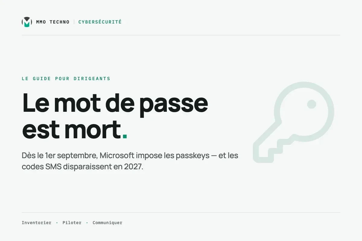 Le mot de passe est mort : bienvenue aux passkeys