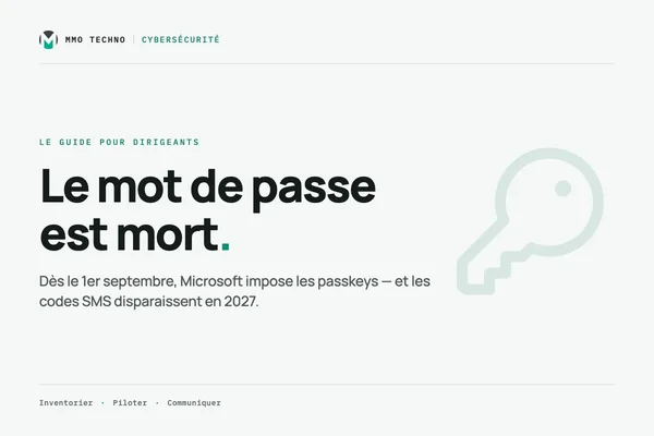 Le mot de passe est mort : bienvenue aux passkeys
