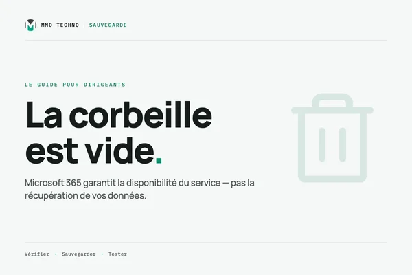 Microsoft 365 sauvegarde vos données? Relisez le contrat.